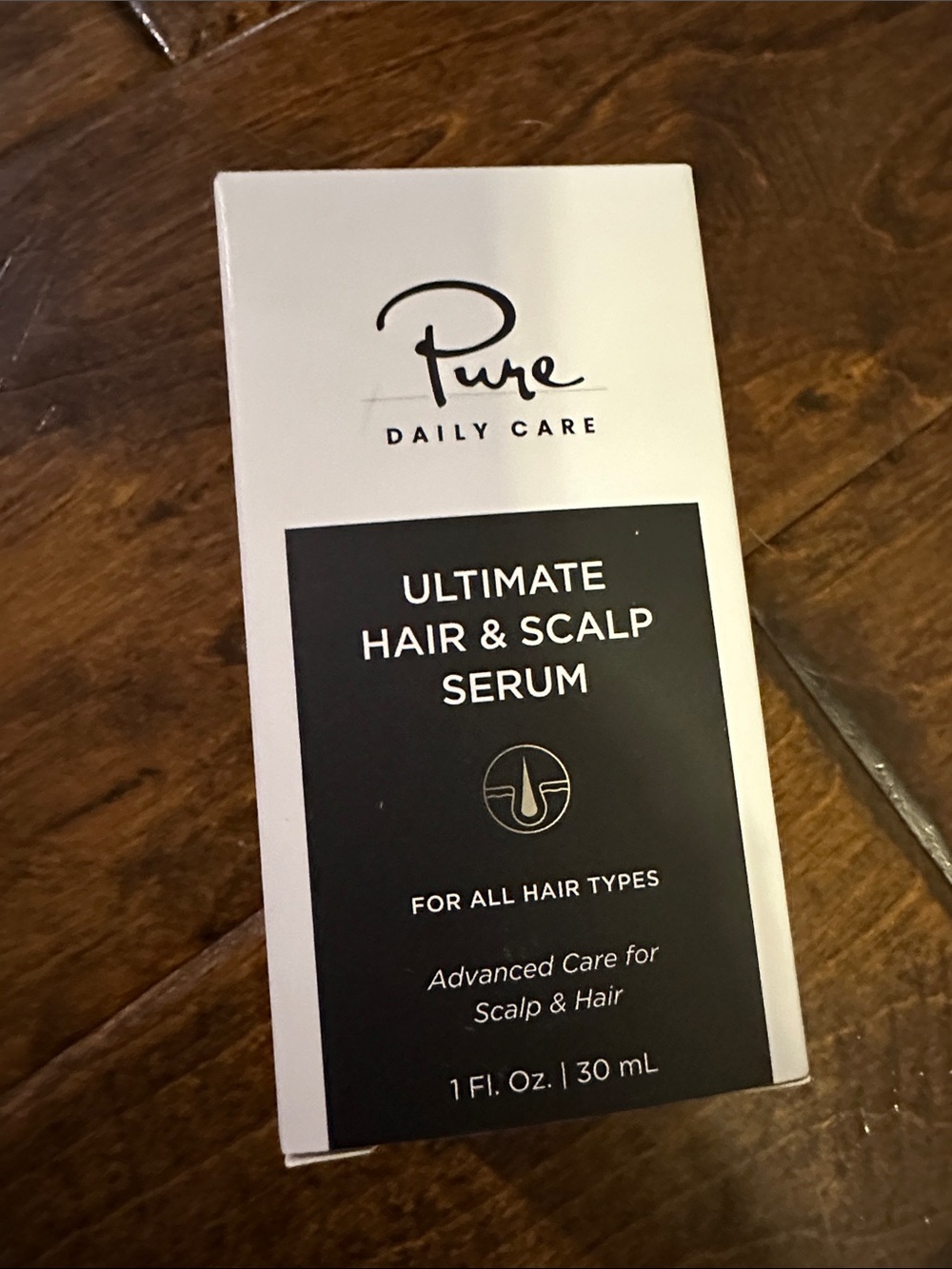 Pure Daily Care Hair & Scalp Serum 1oz Ultimate Growth & Repair Treatment New